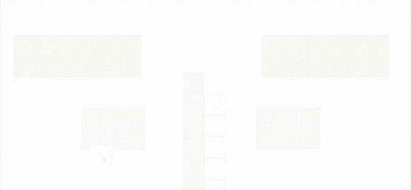 Interactive floor plan design showcasing adjustable bookable booths and seating arrangements for event management.